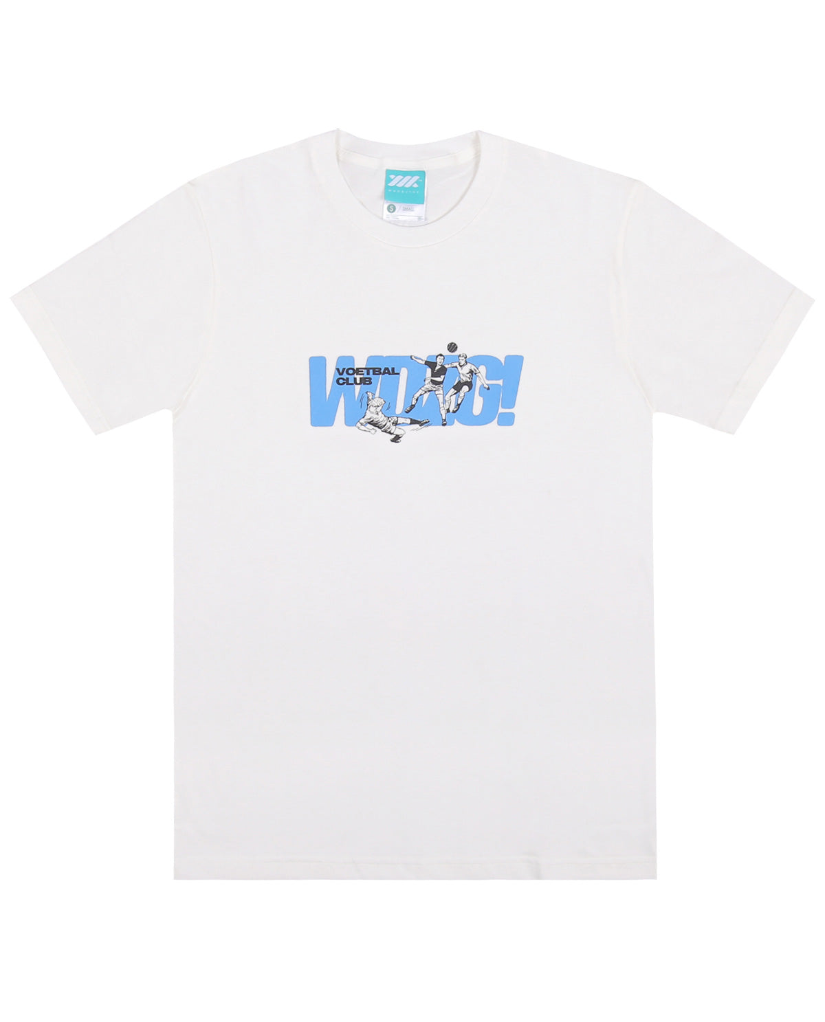 Wadezig! T-Shirt - Voetball Club Simply BW
