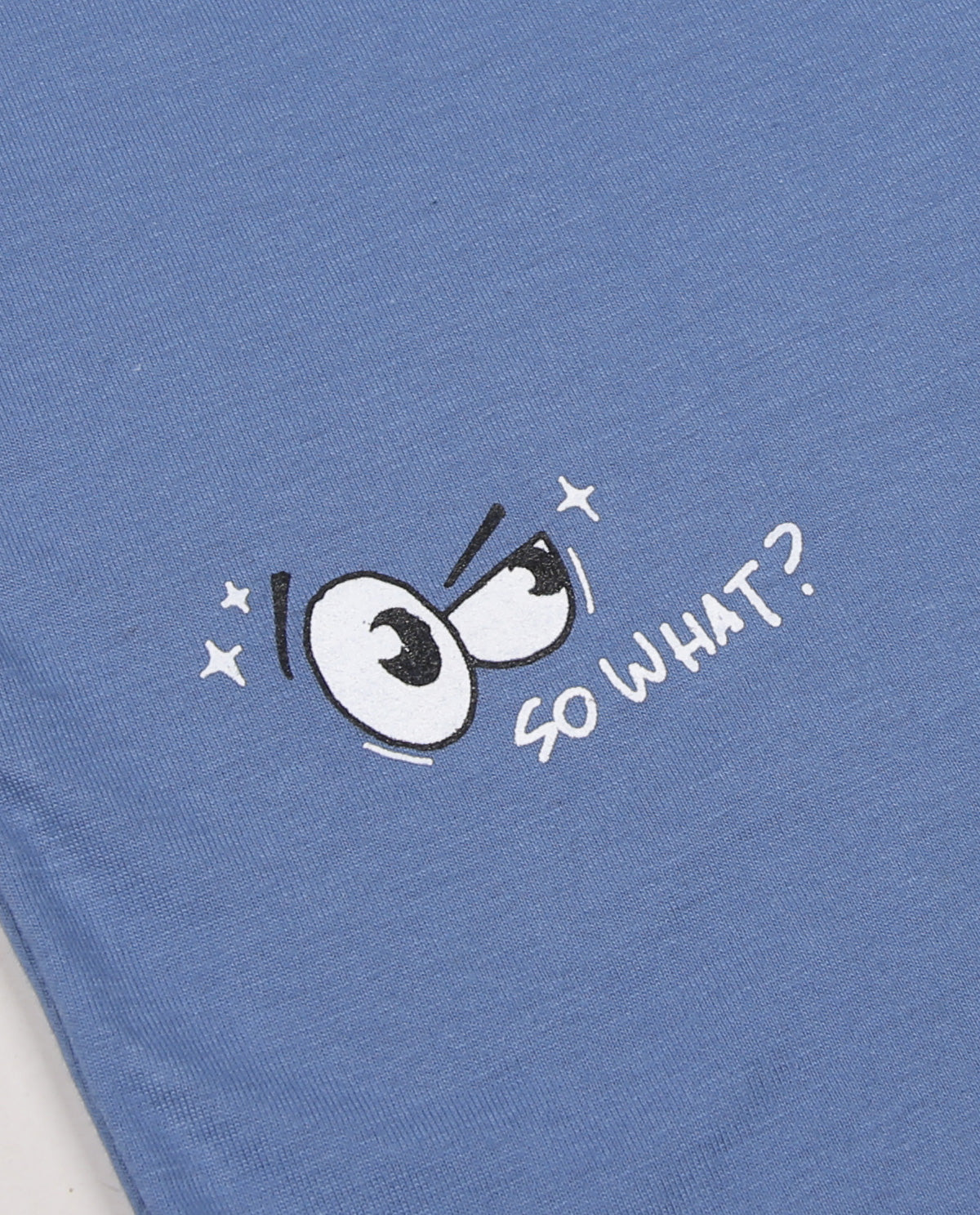 Wadezig! T-Shirt - So What Steel Blue