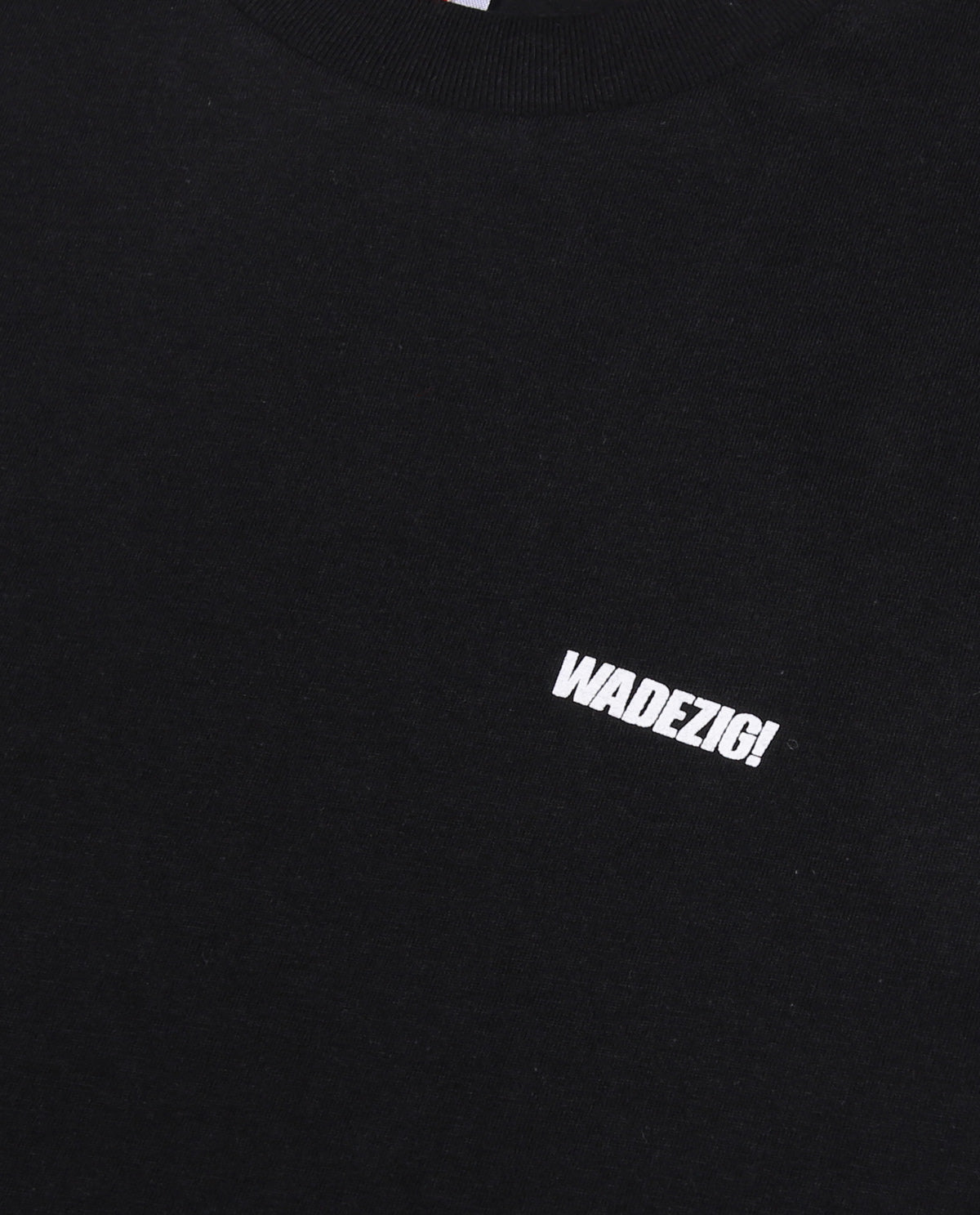 WADEZIG! T-SHIRT - BOOMER BLACK