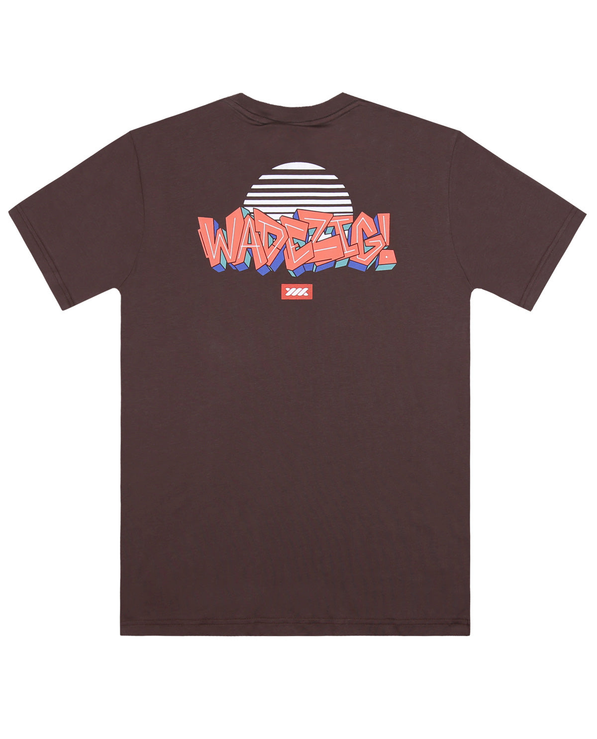 Wadezig! T-Shirt - Graffiti Brown