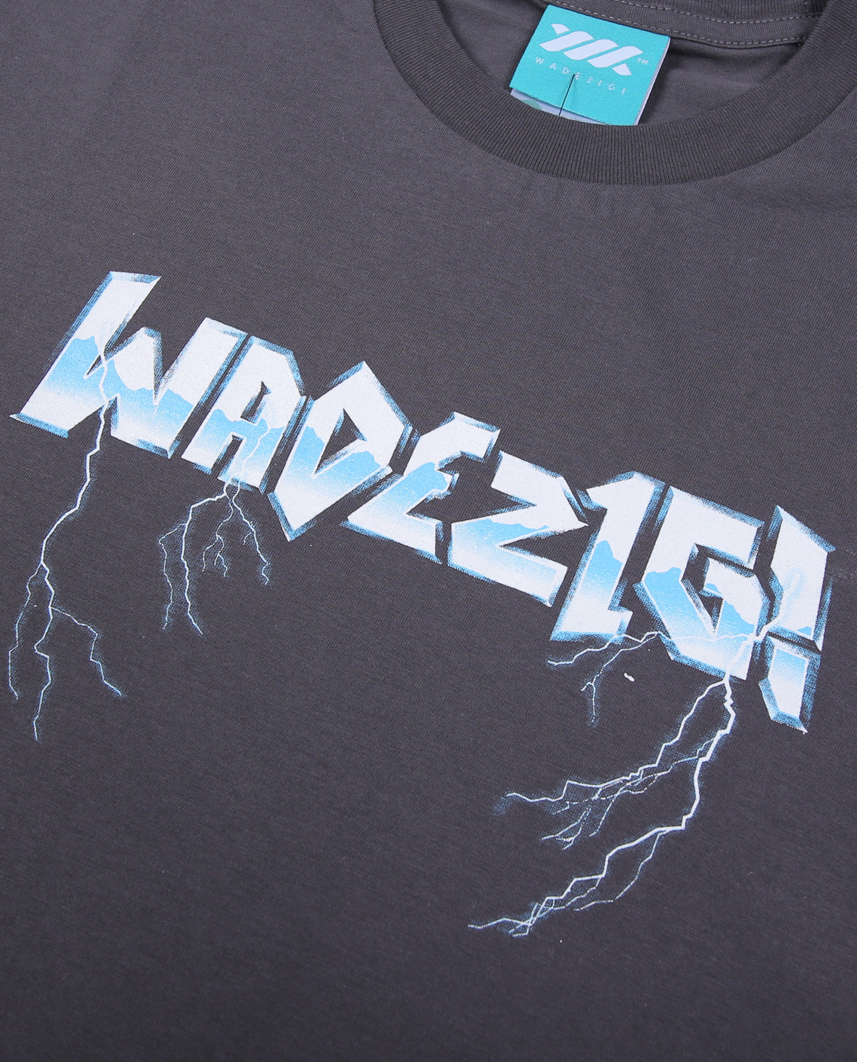 WADEZIG! T-SHIRT - STORM DARK GREY