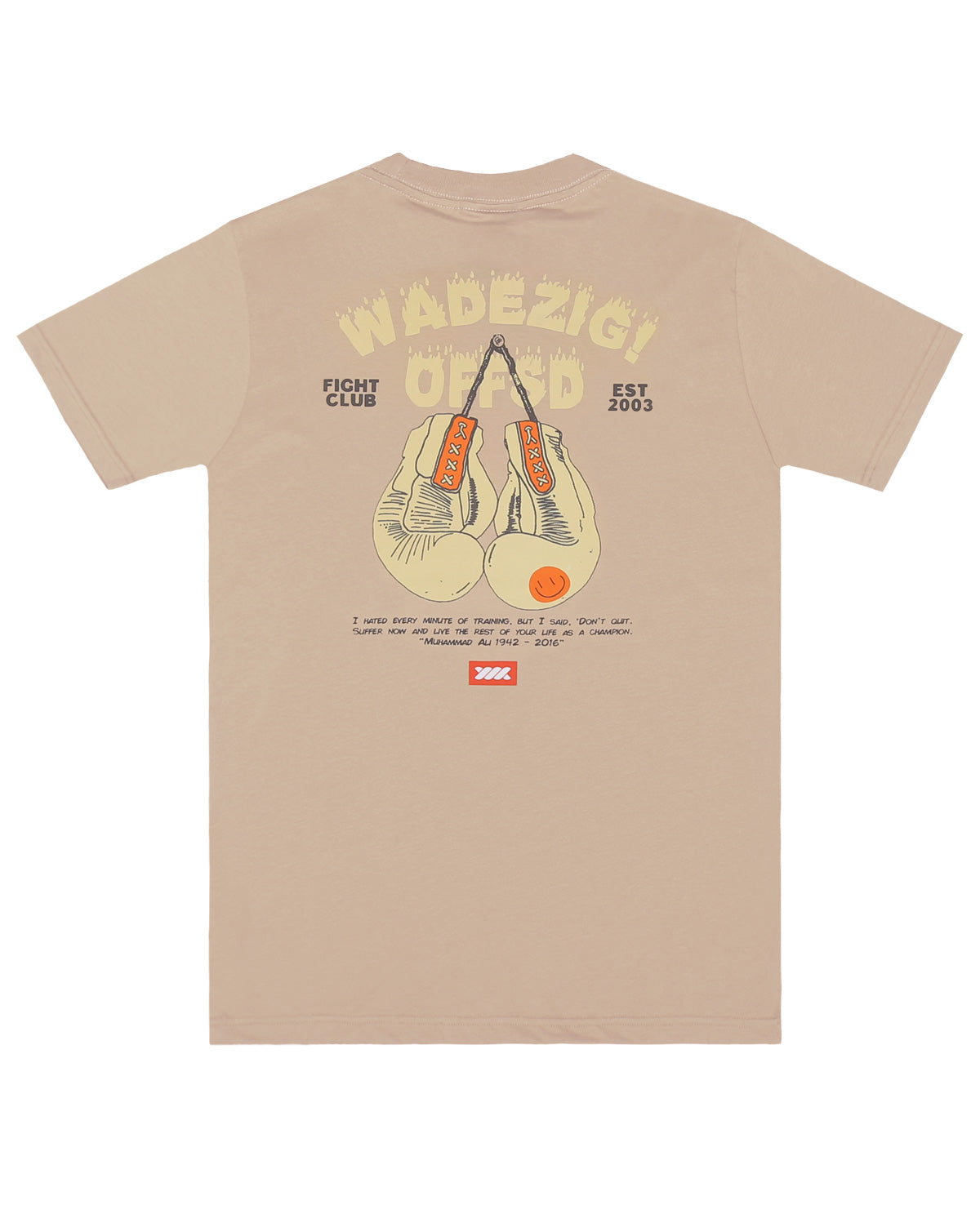 Wadezig! T-Shirt - Training Beige