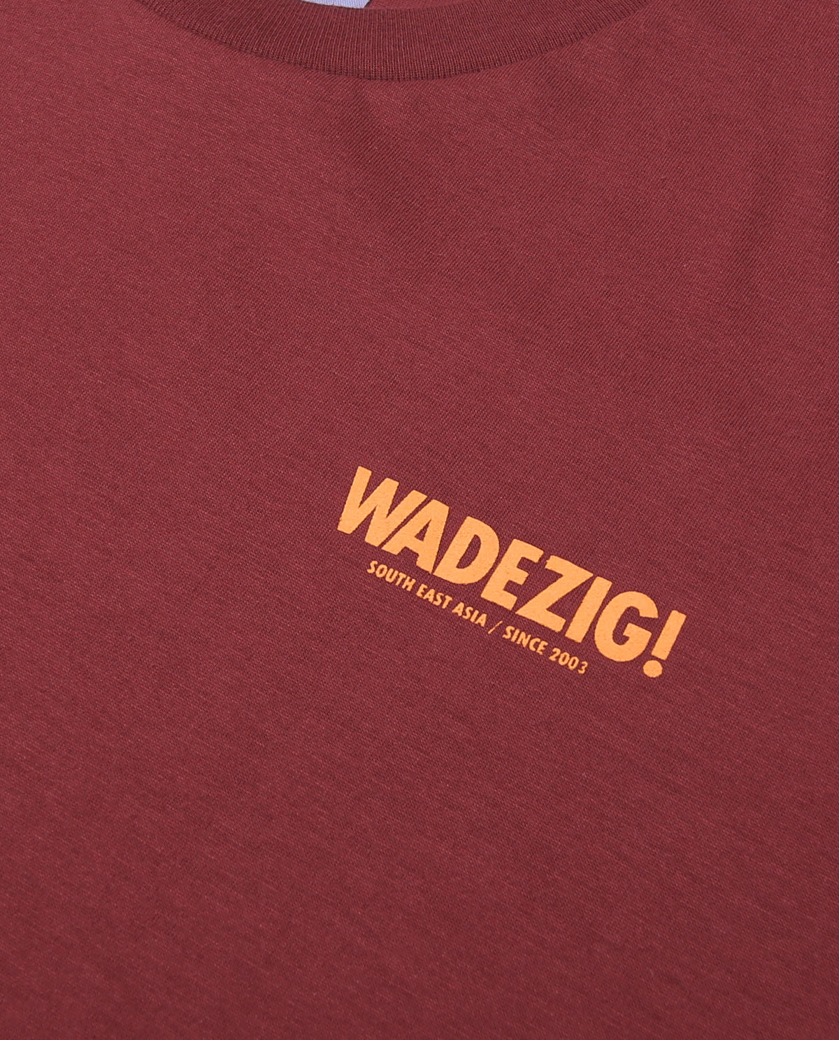 WADEZIG! T-SHIRT - FIGHTING SPIRIT MAROON