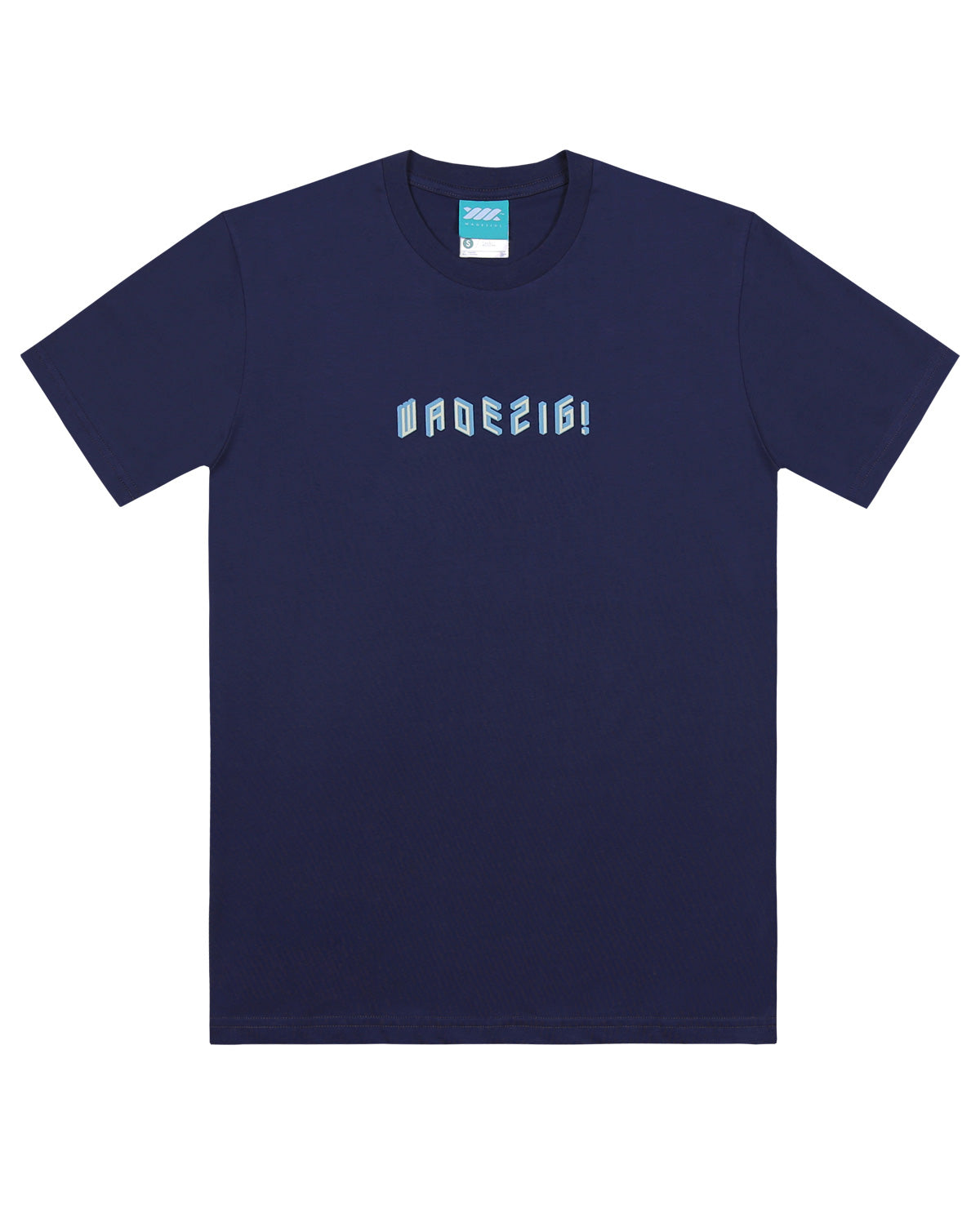 Wadezig! T-Shirt - No Watching Navy