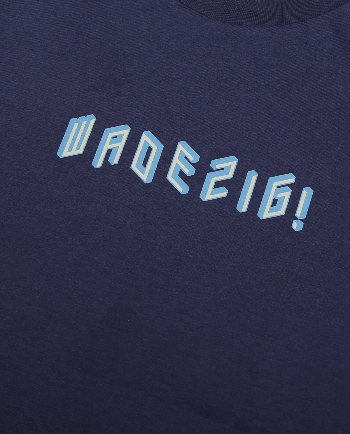 Wadezig! T-Shirt - No Watching Navy