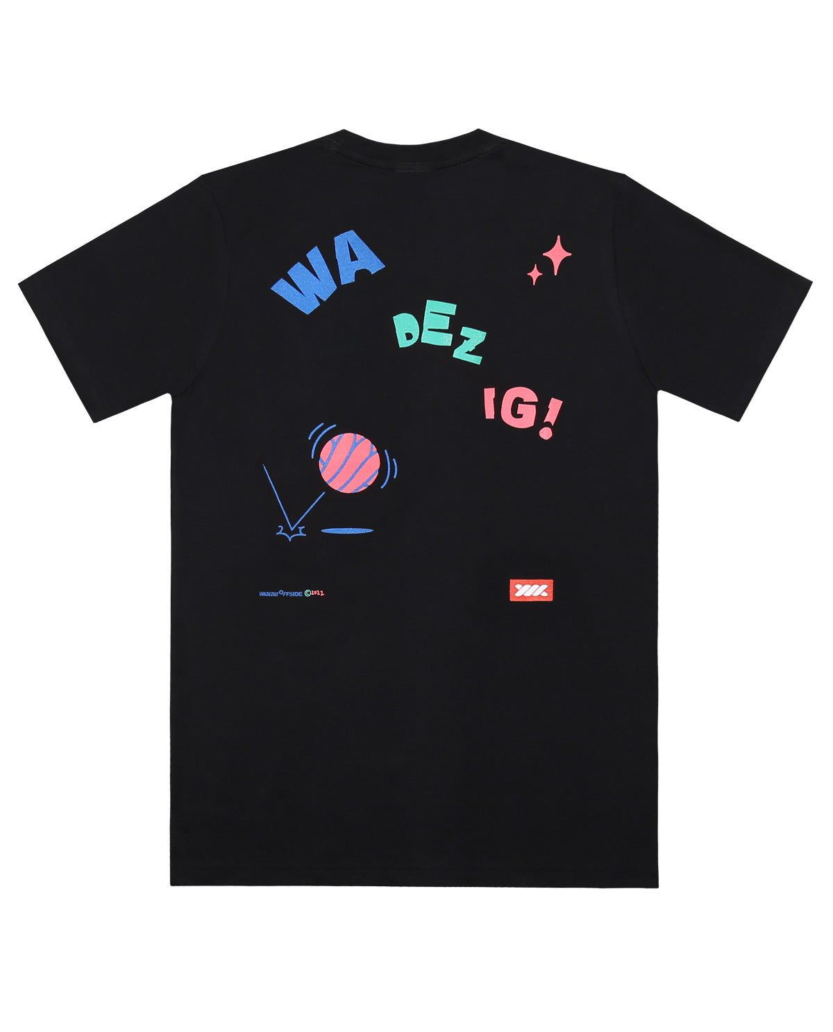 Wadezig! T-Shirt - Play! Black