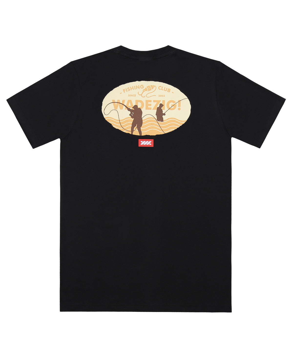 Wadezig! T-Shirt - Fishing Club Black