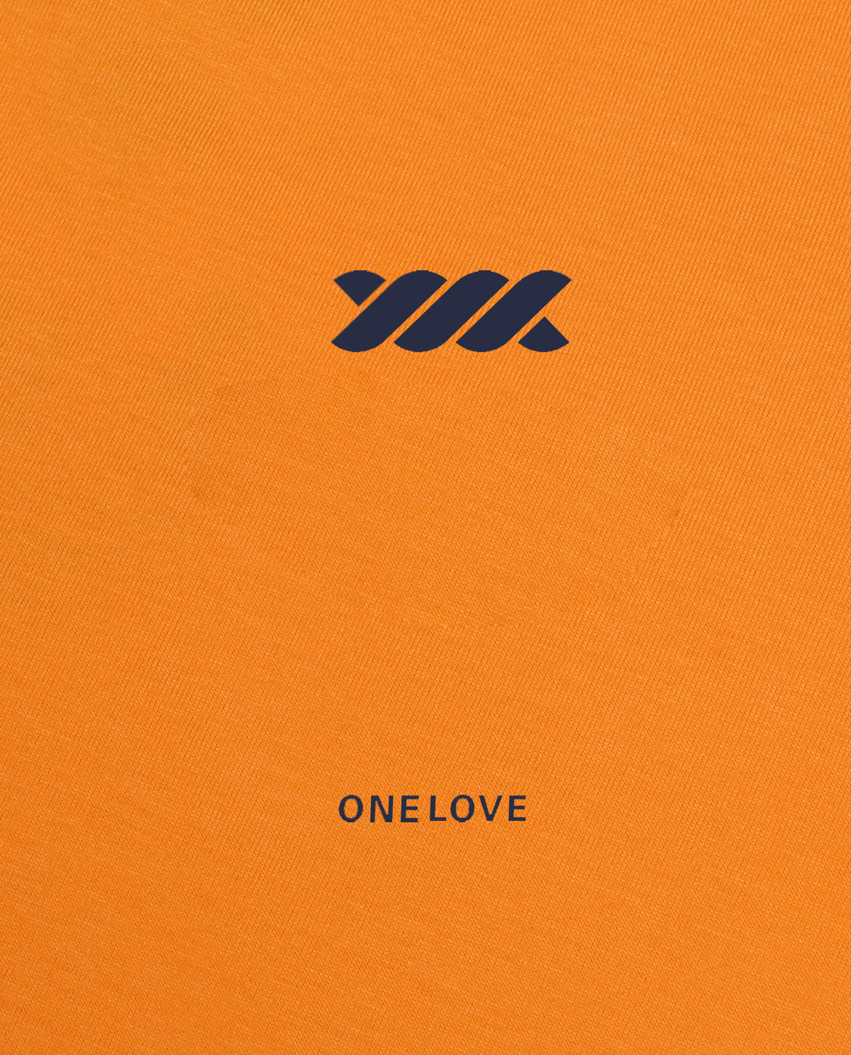 WADEZIG! T-SHIRT - ONE LOVE BRIGHT ORANGE