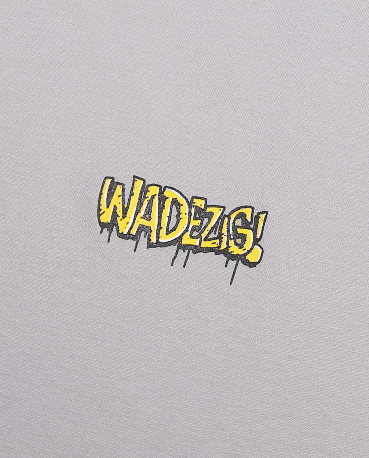 WADEZIG! T-SHIRT - CONNECTING LIGHT GREY