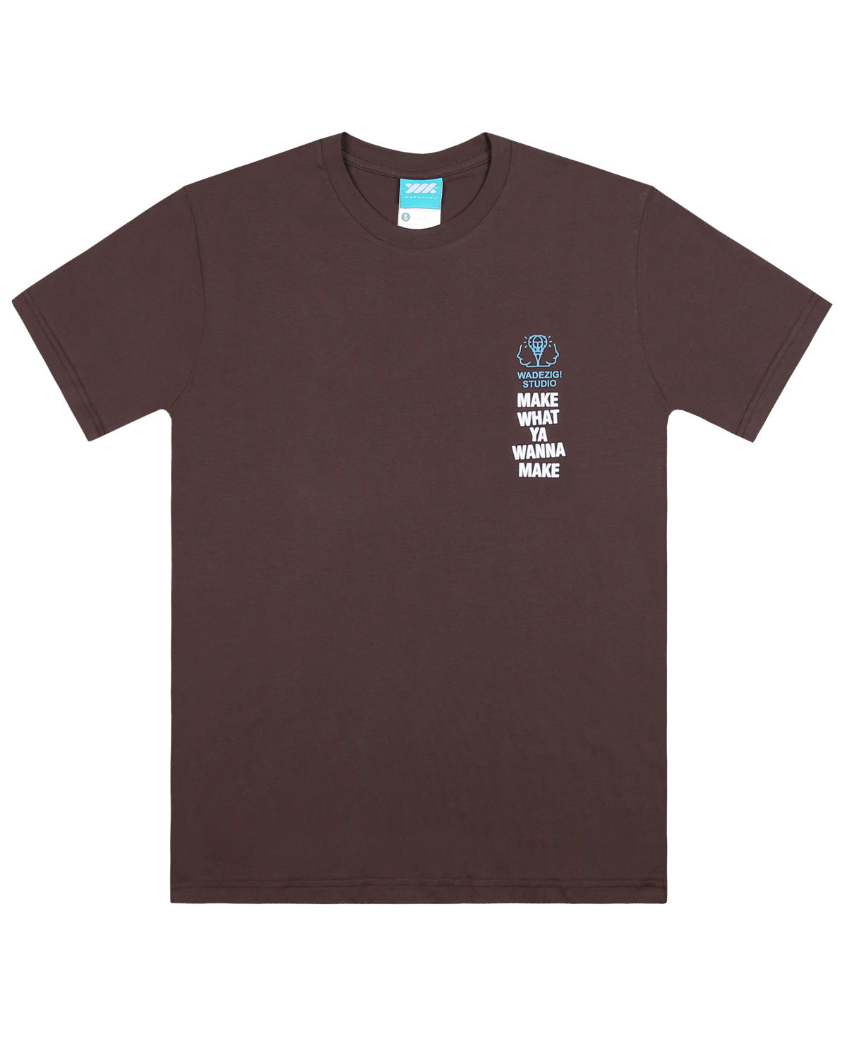 WADEZIG! T-SHIRT - BOUNDARIES MULTED CLAY