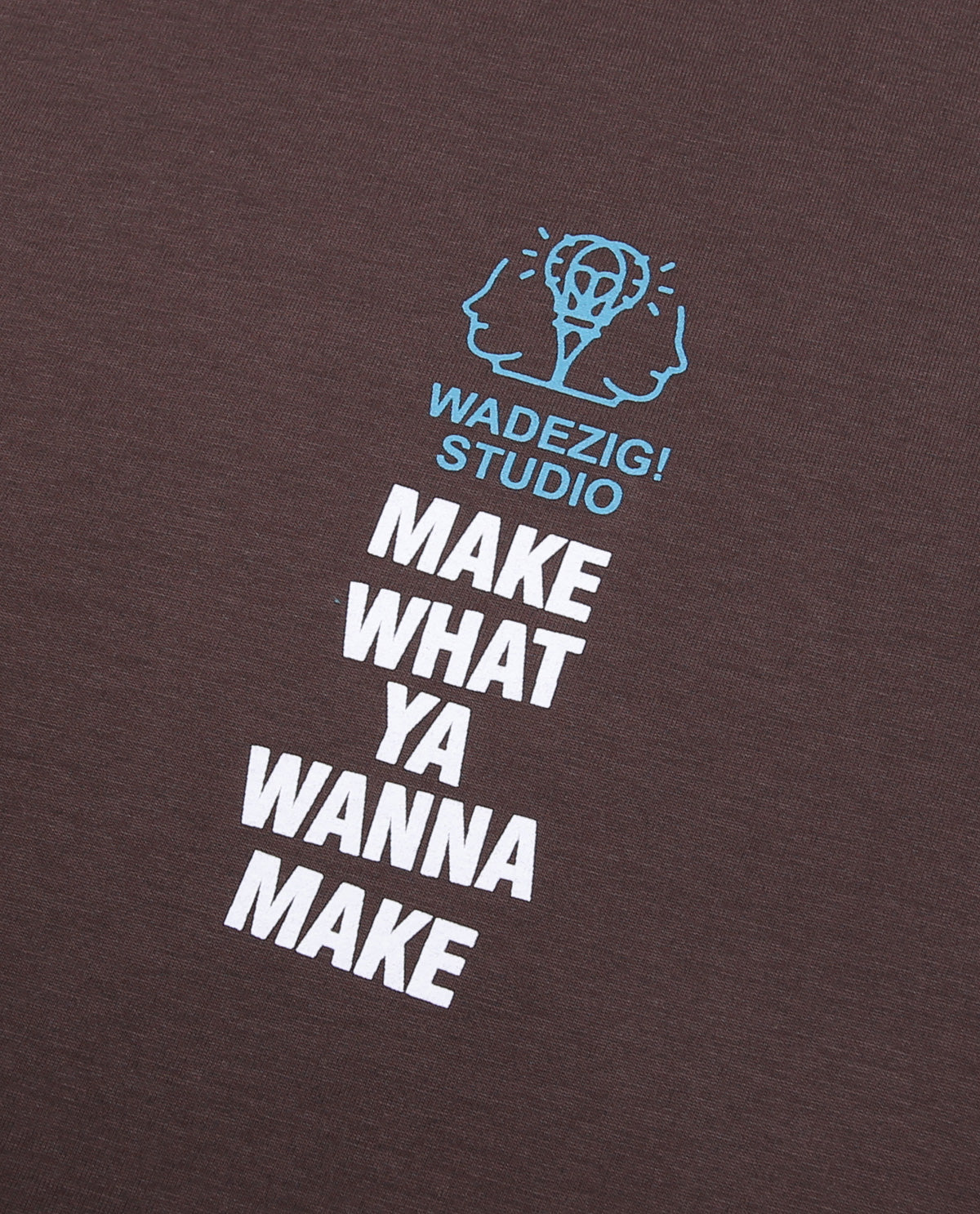 WADEZIG! T-SHIRT - BOUNDARIES MULTED CLAY