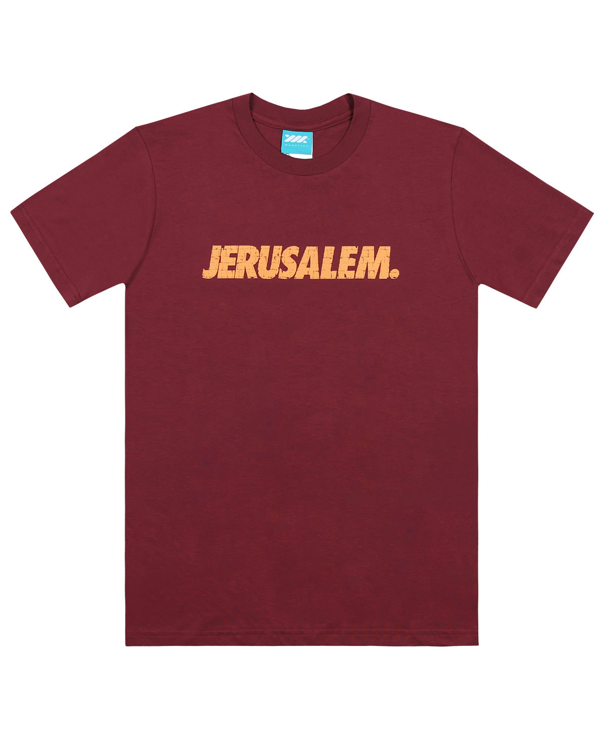 WADEZIG! T-SHIRT - JERUSALEM BRICK MAROON