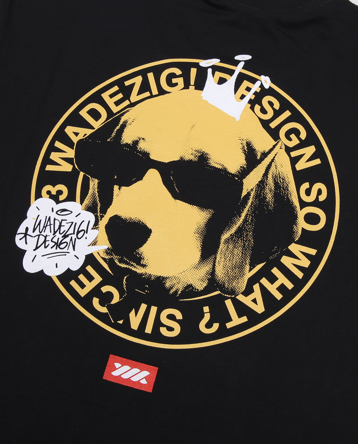 Wadezig! T-Shirt - Doggie Black