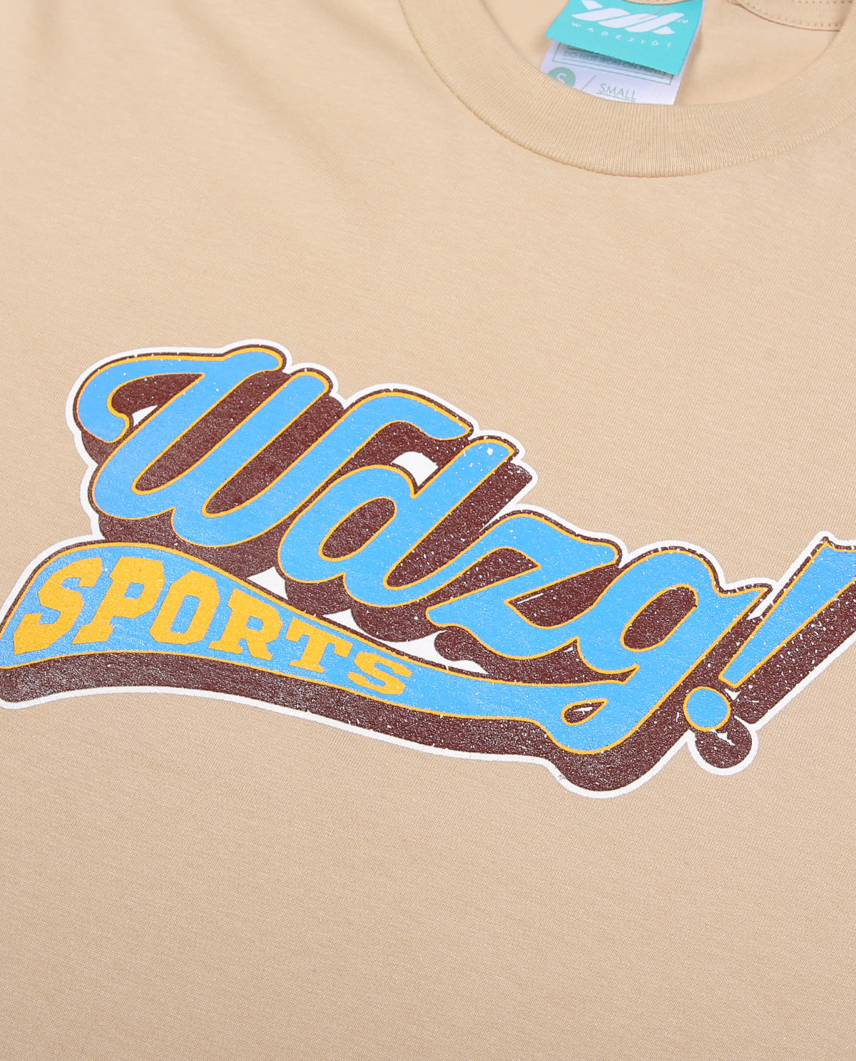 WADEZIG! T-SHIRT - ATLETE BEIGE