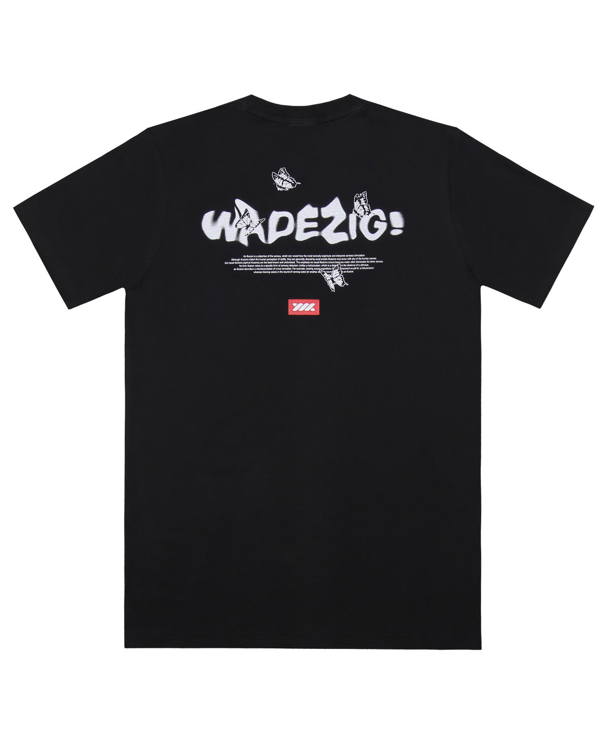 WADEZIG! TSHIRT -  ILLUSION BLACK