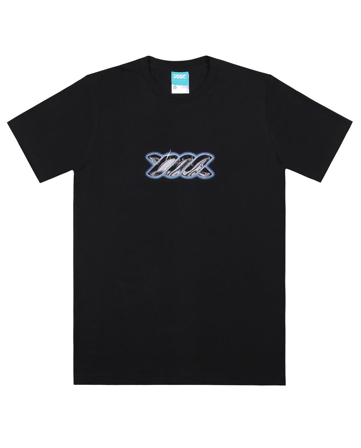 WADEZIG! TSHIRT -  CHROME BLACK