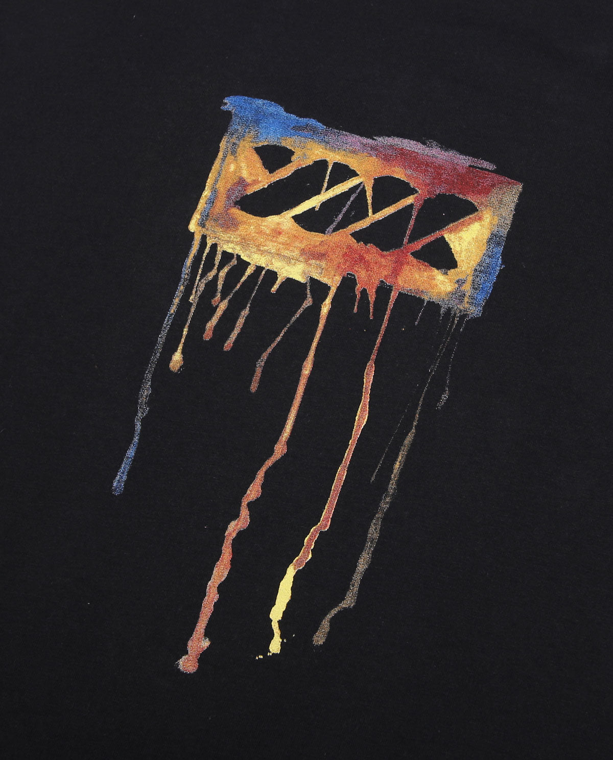 WADEZIG! T-SHIRT - LOGOGRAM SMASH HIT BLACK