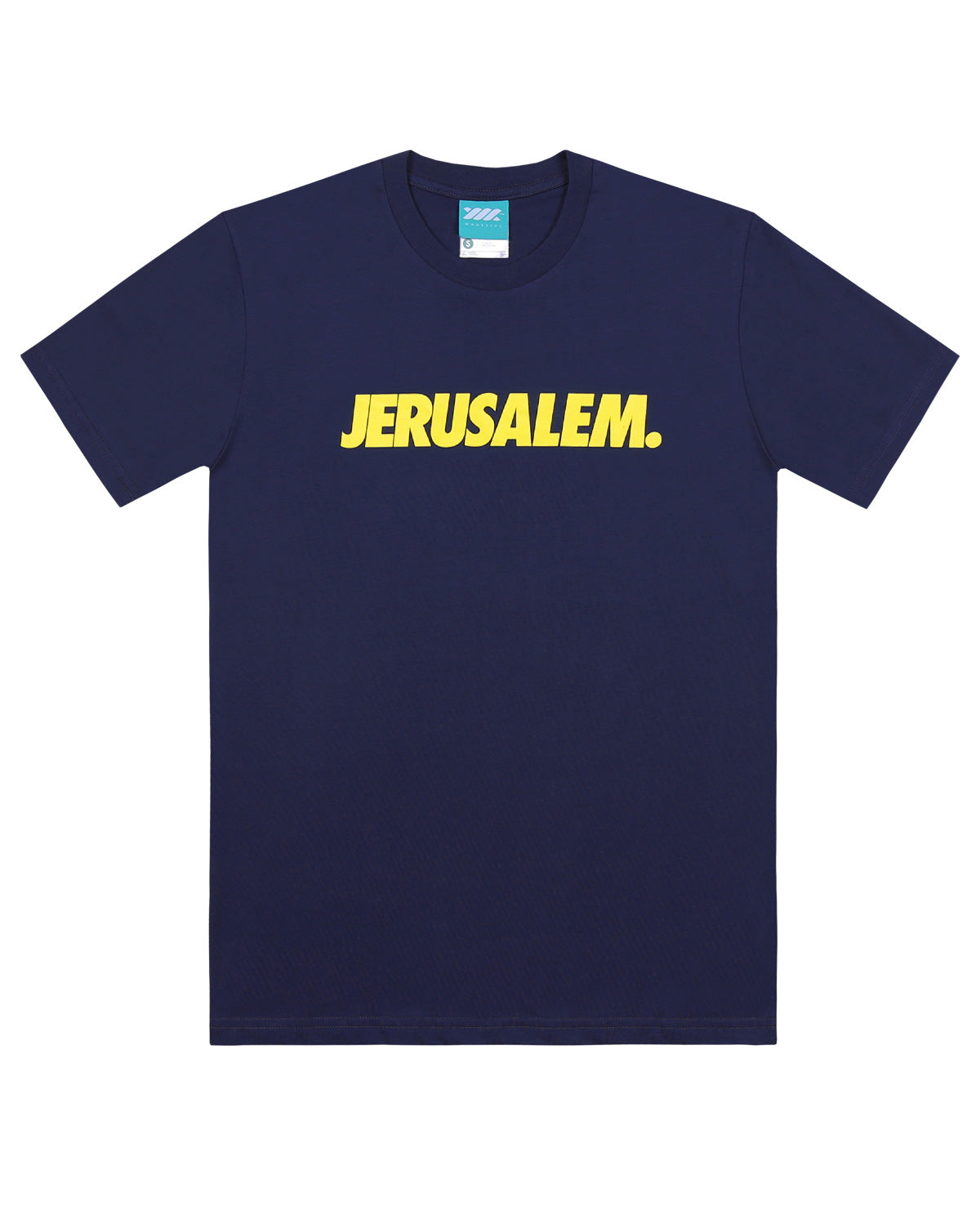 WADEZIG! T-SHIRT - JERUSALEM NAVY