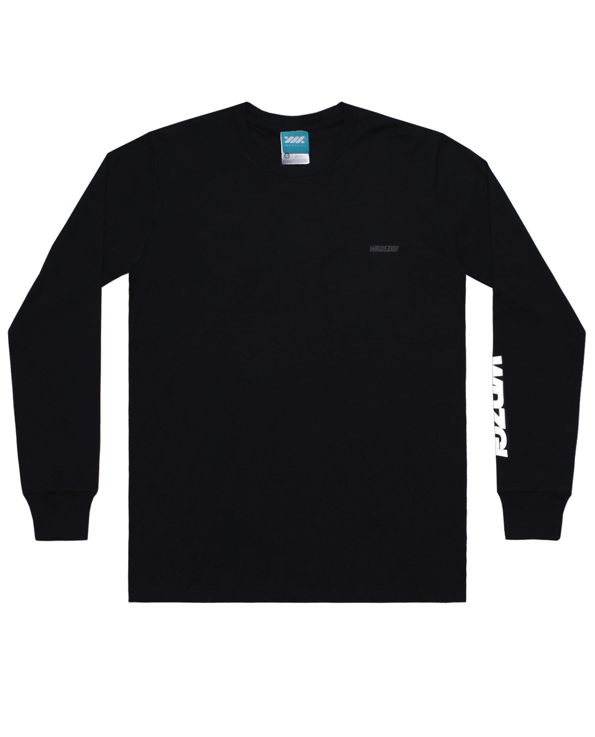 WADEZIG! T-SHIRT - STIPLING LONGSLEEVE BLACK