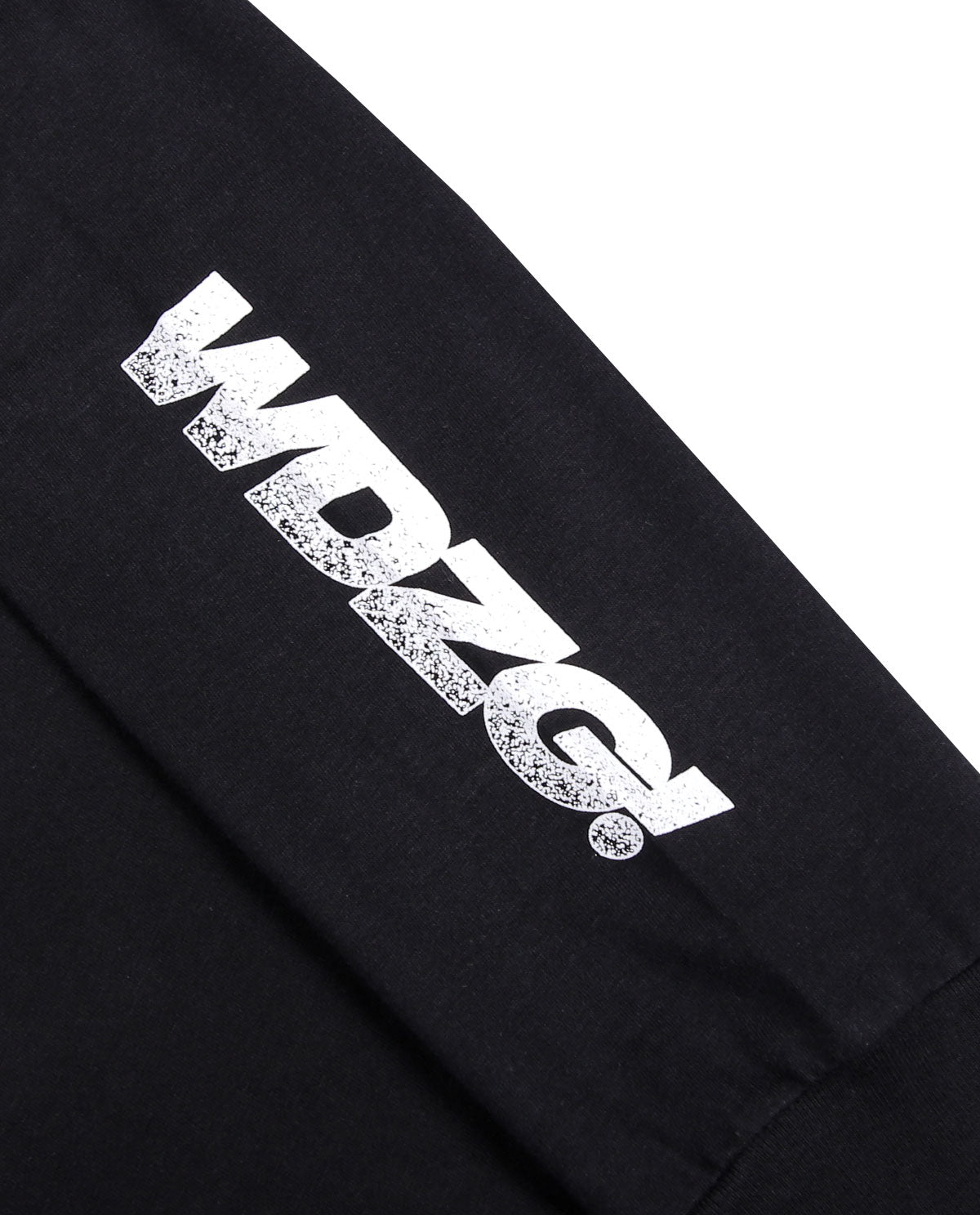 WADEZIG! T-SHIRT - STIPLING LONGSLEEVE BLACK