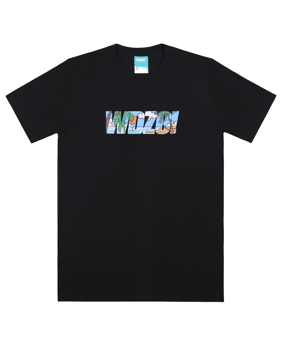 WADEZIG! T-SHIRT - VACATION SIMPLY BLACK