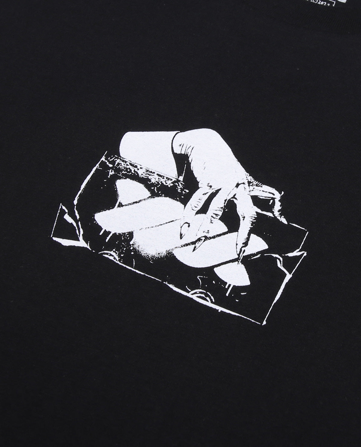 WADEZIG! T-SHIRT - HORROR TWISTYBOX BLACK