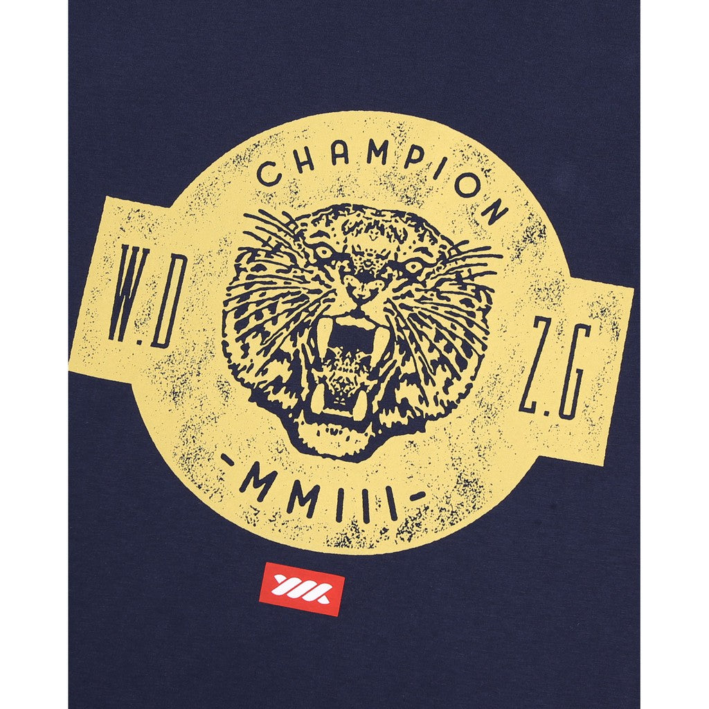 WADEZIG! T-SHIRT - TIGER BLUE