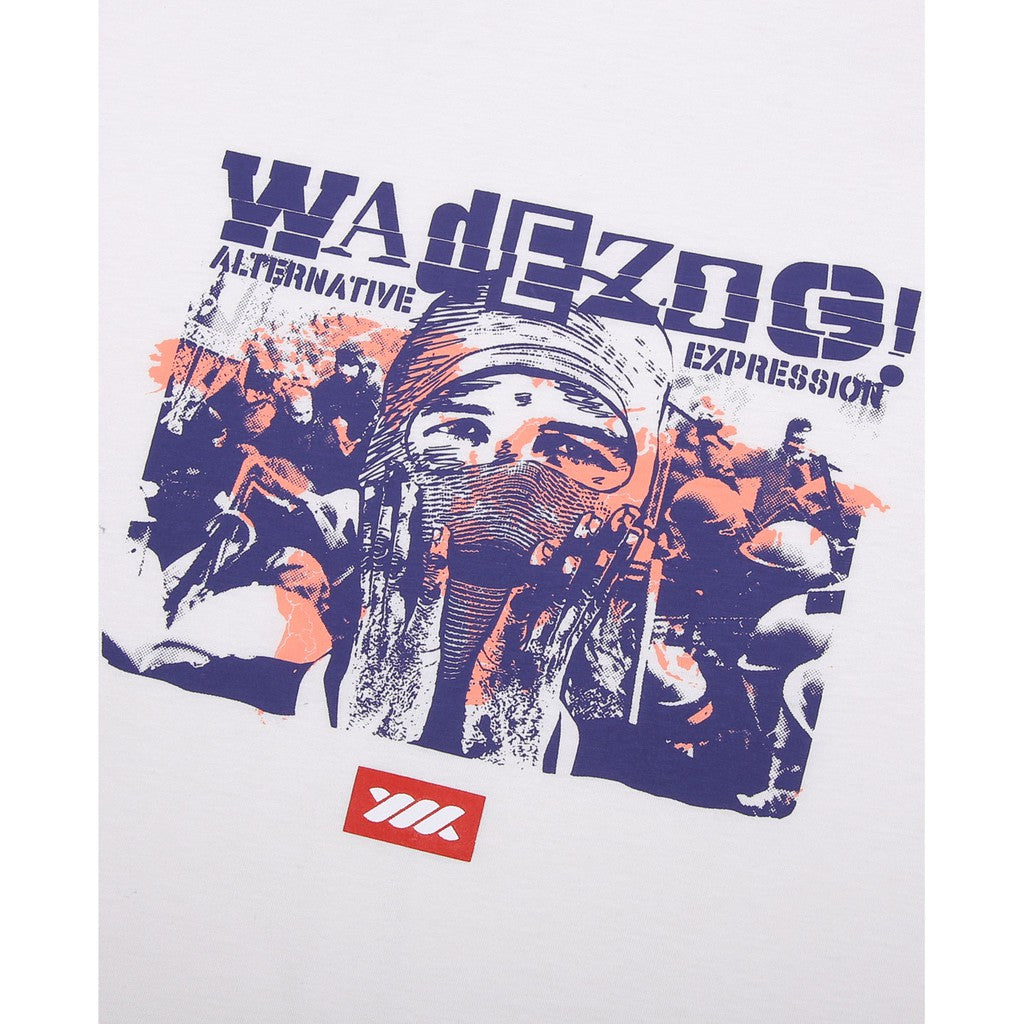 WADEZIG! T-SHIRT - SPARTAN WHITE TEES
