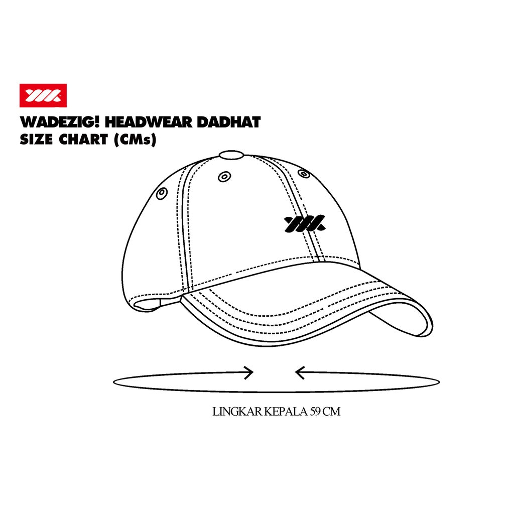 WADEZIG! HEADWEAR - MUMTAN MIKI HAT BLACK