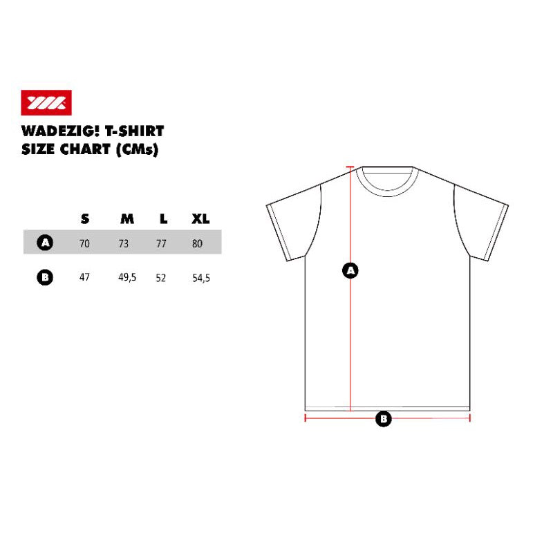 WADEZIG! T-SHIRT - FRESH NAVY