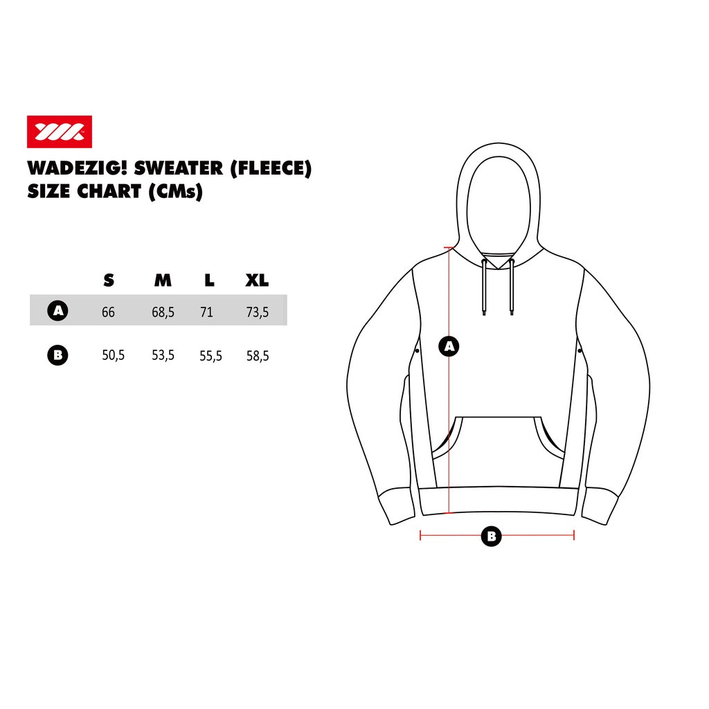WADEZIG! SWEATER - REDBOX HOODIE MISTY