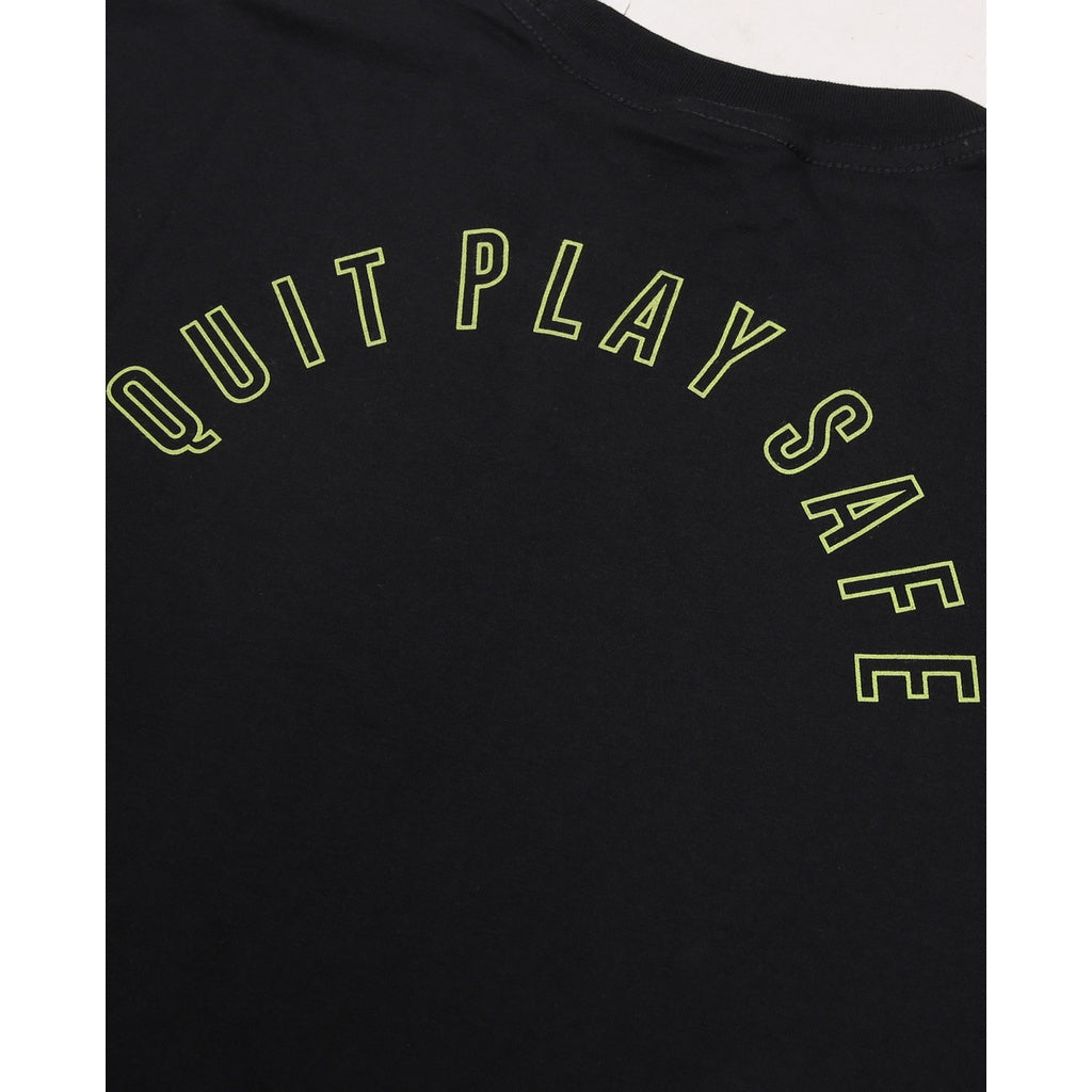 WADEZIG! T-SHIRT - QUIT BLACK