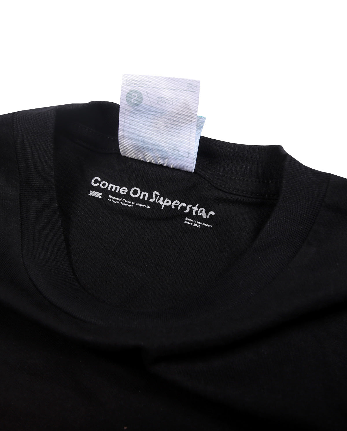 WADEZIG! T-SHIRT - DROPS BLACK TEES