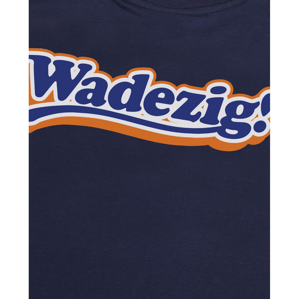 WADEZIG! T-SHIRT - RETRO NAVY