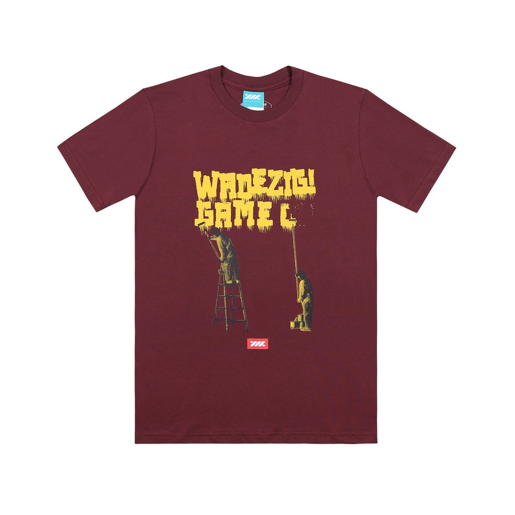 WADEZIG! T-SHIRT - ROLL UP MAROON TEES