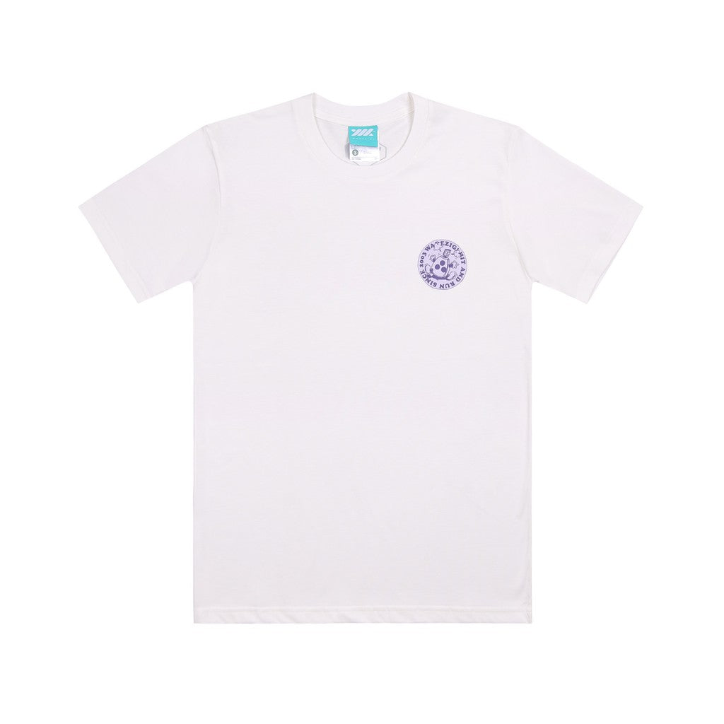 WADEZIG! T-SHIRT - HIT N RUN WHITE