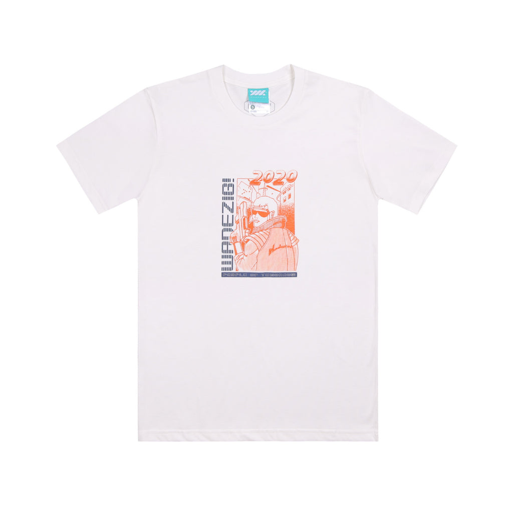 WADEZIG! T-SHIRT - NOMAD WHITE