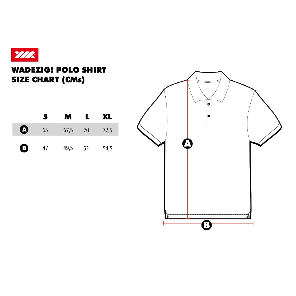 WADEZIG! POLOSHIRT - ROUM POLO BLACK