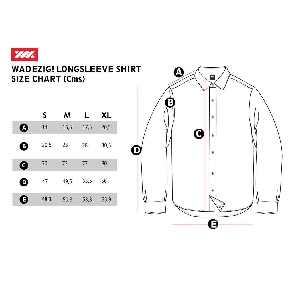 WADEZIG! LONGSLEEVE SHIRT - KEITH GREY SHIRT