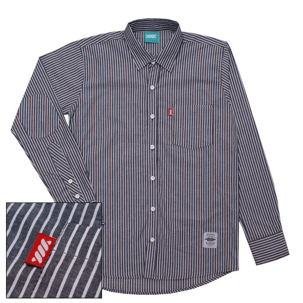 WADEZIG! LONGSLEEVE SHIRT - KEITH GREY SHIRT
