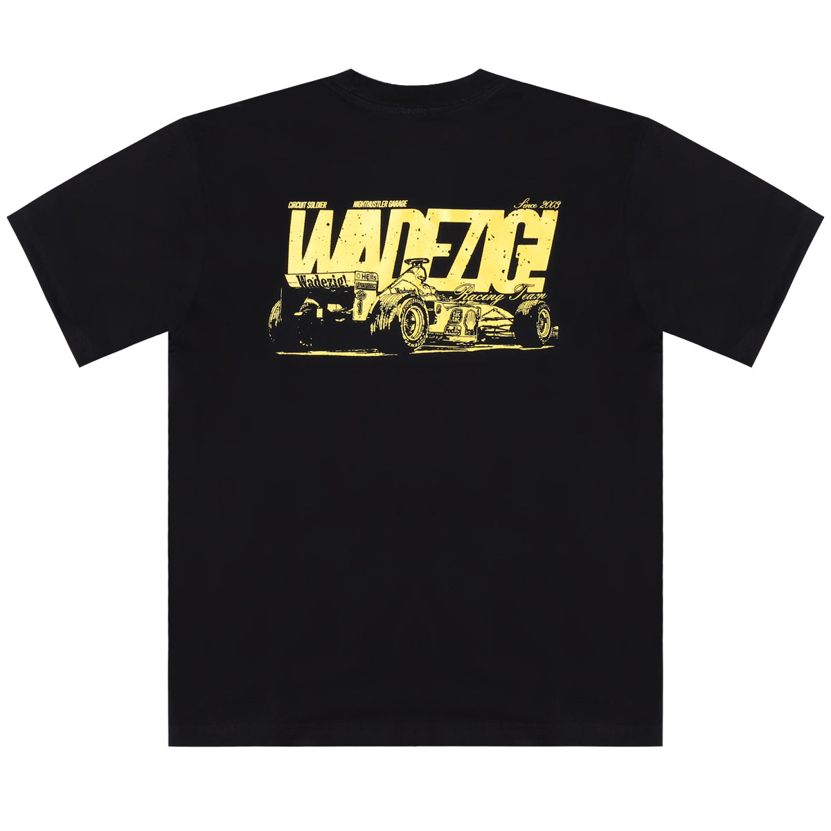 WADEZIG! T-SHIRT - CIRCUIT SOLDIER BLACK