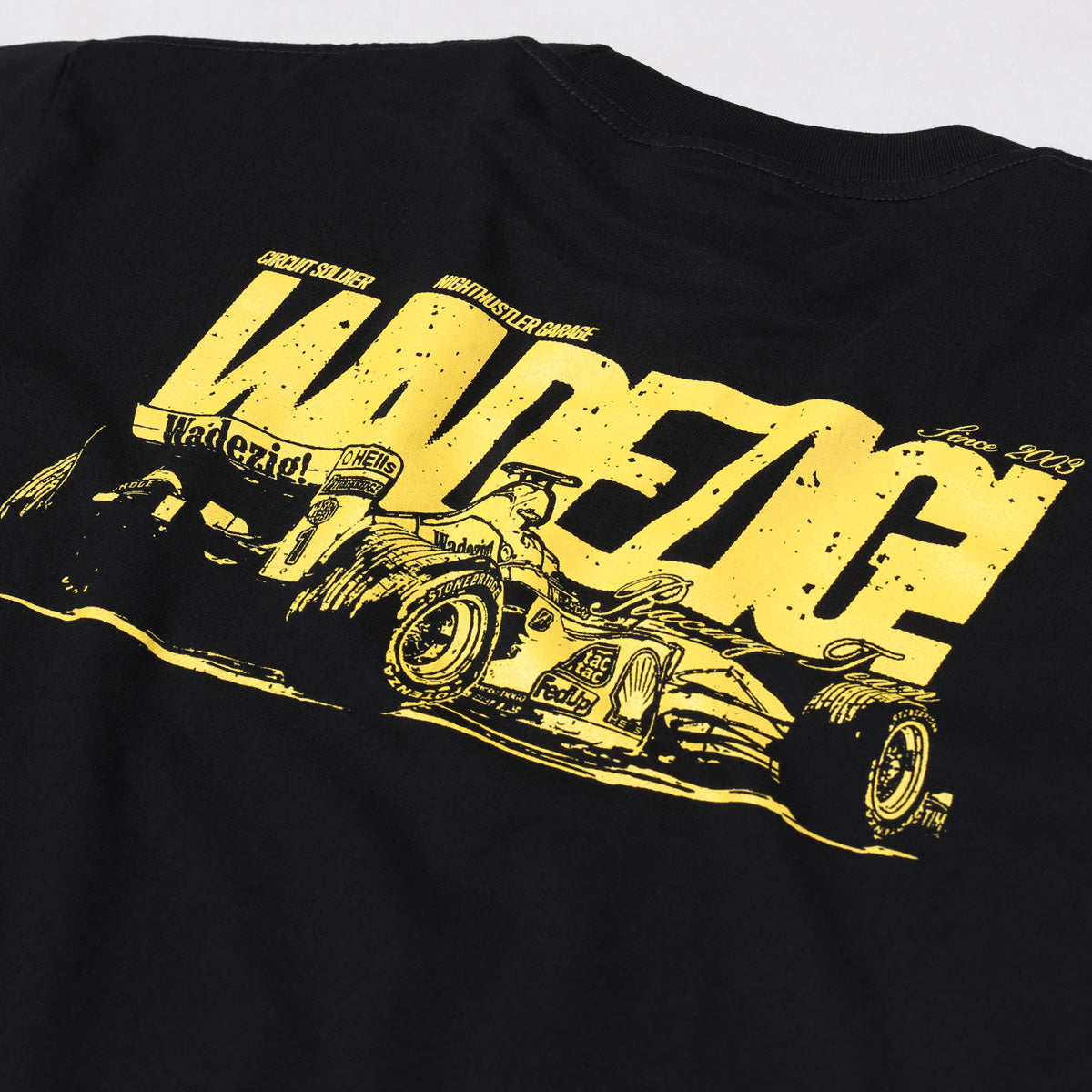 WADEZIG! T-SHIRT - CIRCUIT SOLDIER BLACK