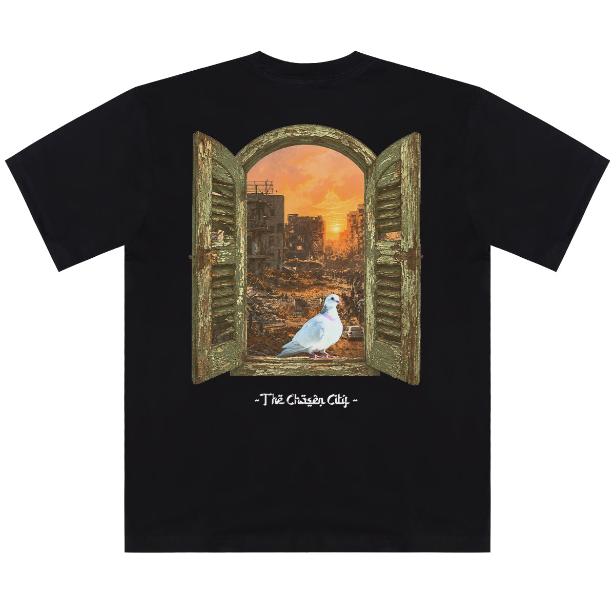 WADEZIG! T-SHIRT - CCITY BLACK