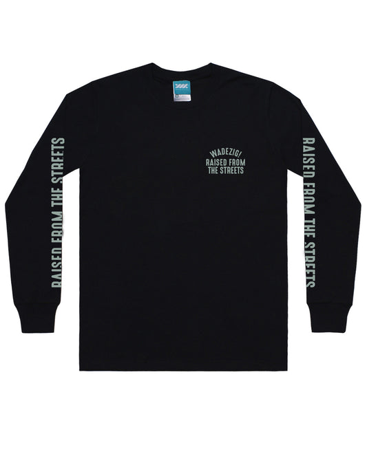 WADEZIG! T-SHIRT - RAISED LS BLACK