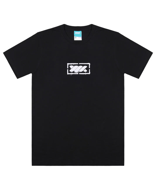 WADEZIG! T-SHIRT - STENC BLACK