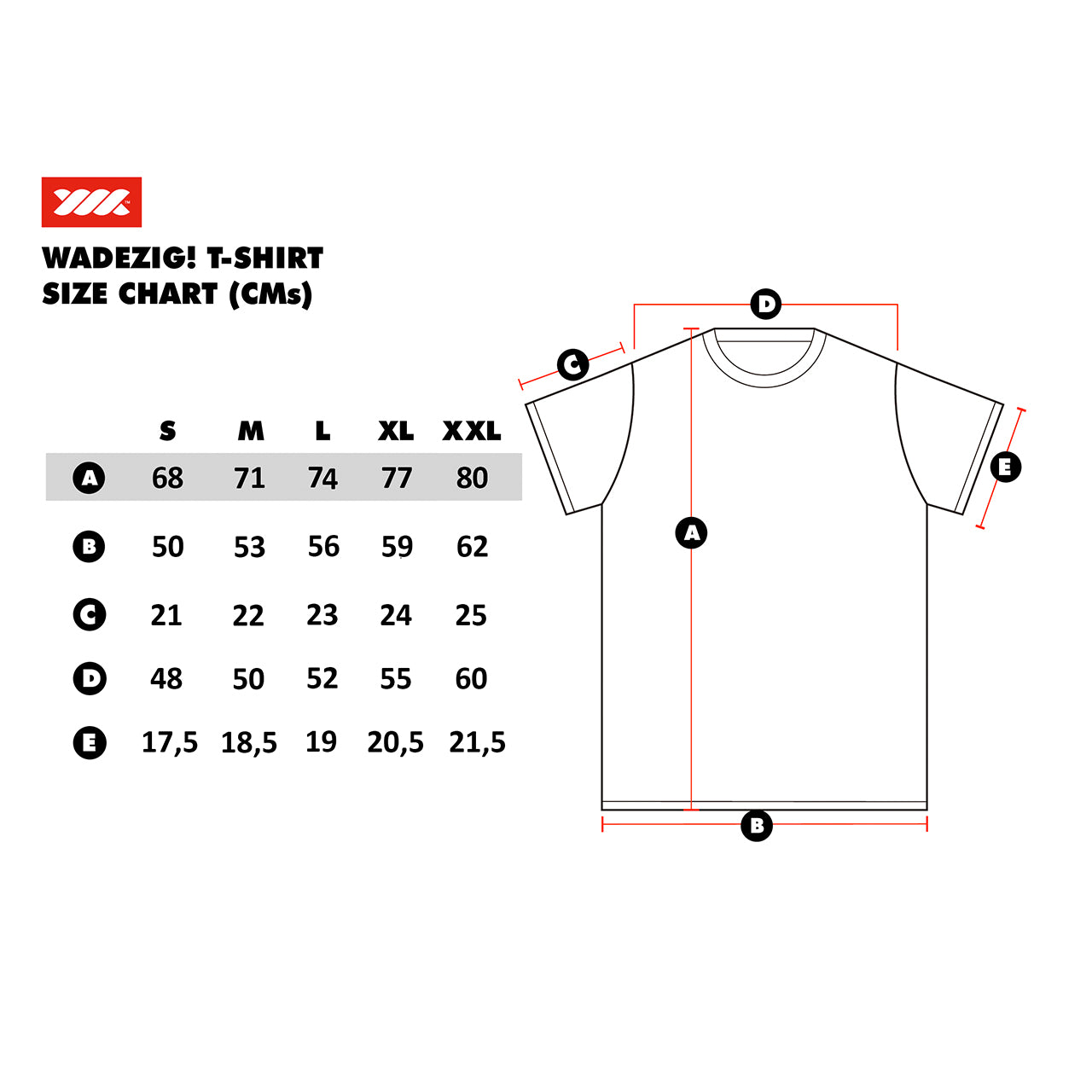 WADEZIG! T-SHIRT - REFERENCE BLACK