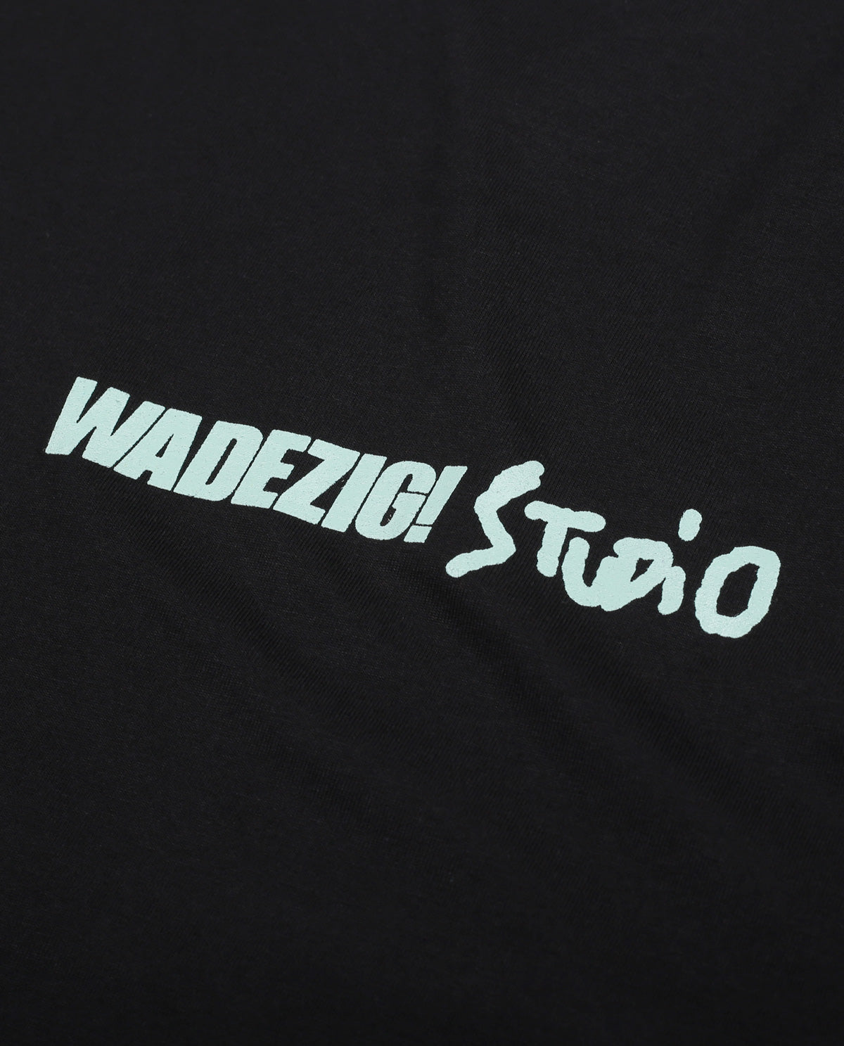 WADEZIG! T-SHIRT - REFERENCE BLACK