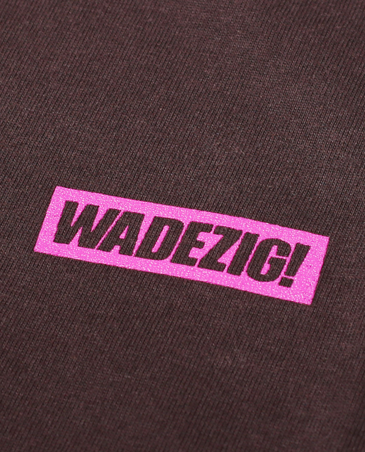 WADEZIG! T-SHIRT - ROOTA TWISTY DARK BROWN