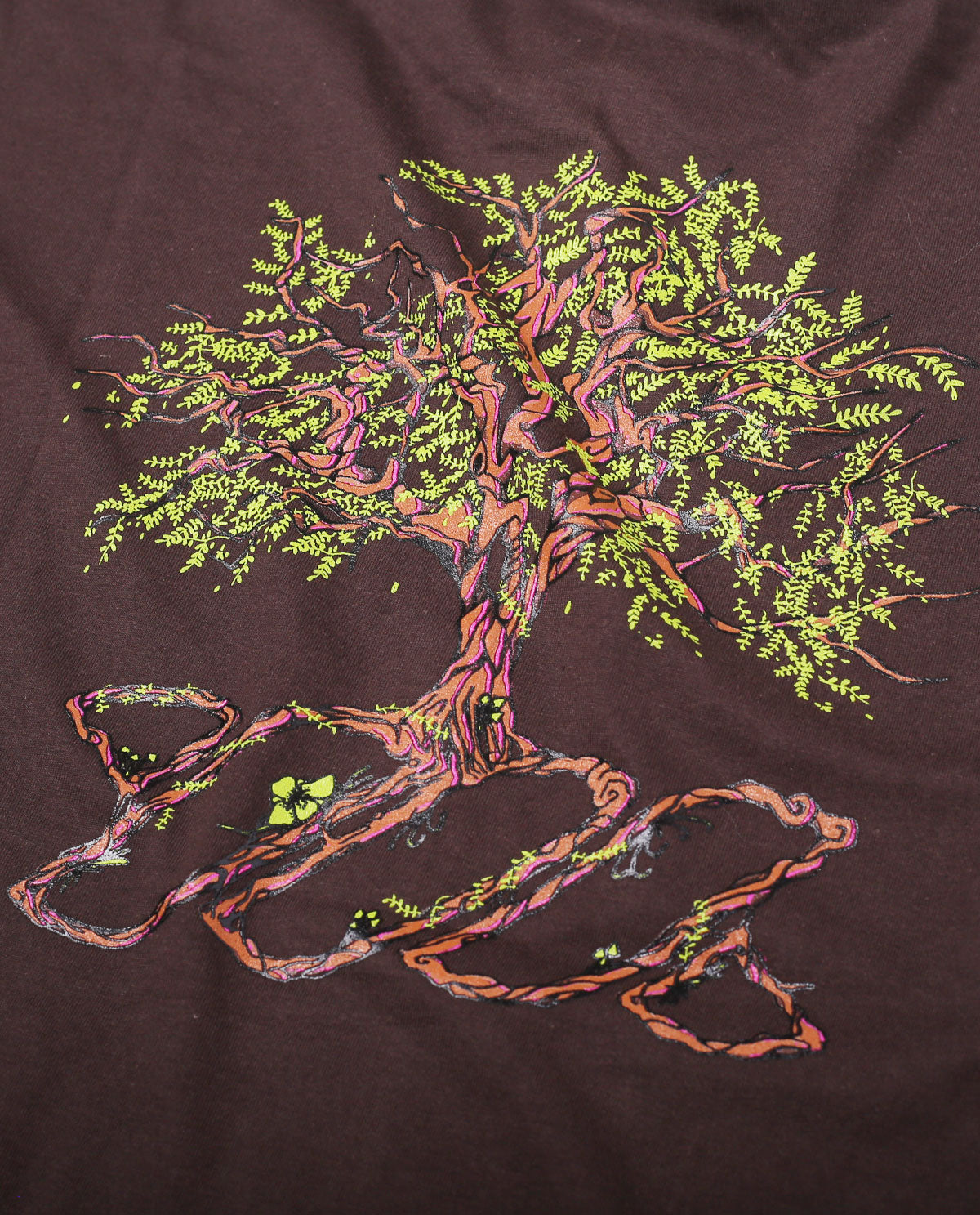 WADEZIG! T-SHIRT - ROOTA TWISTY DARK BROWN