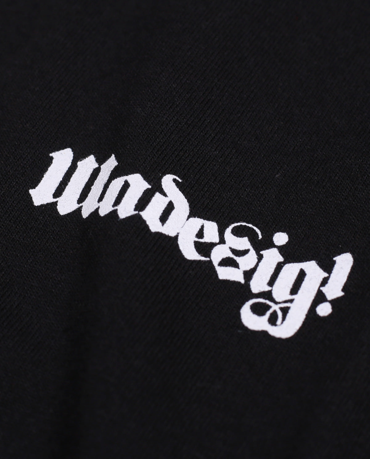 WADEZIG! T-SHIRT - SECT BLACK